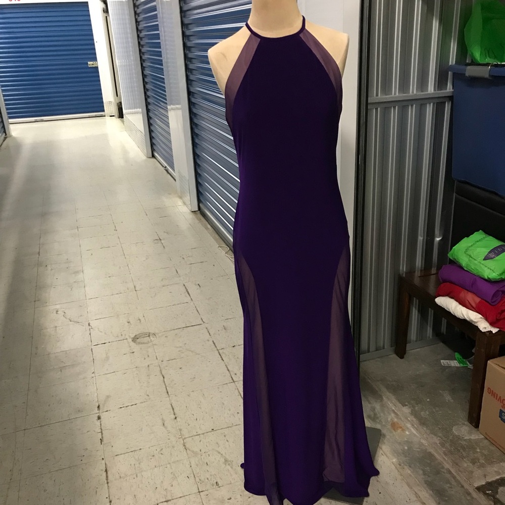 Night way Violet Formal Gown